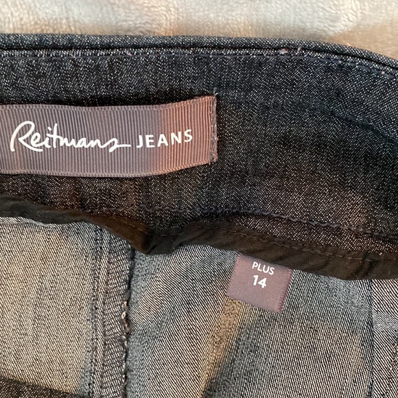 Reitmans Jeans Demin Skort Plus 14 - Picture 6 of 6
